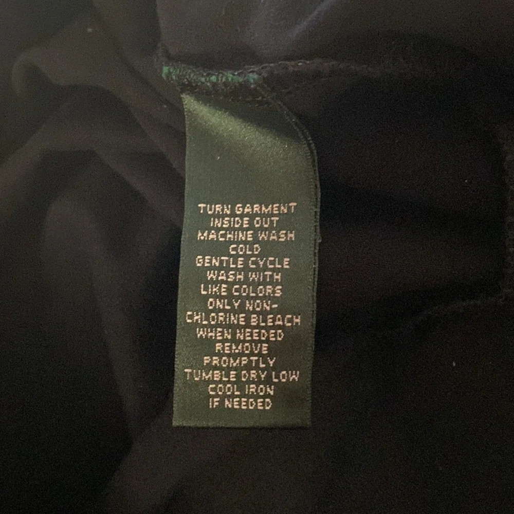 RALPH LAUREN “Lauren Active” Black Long pant 3X